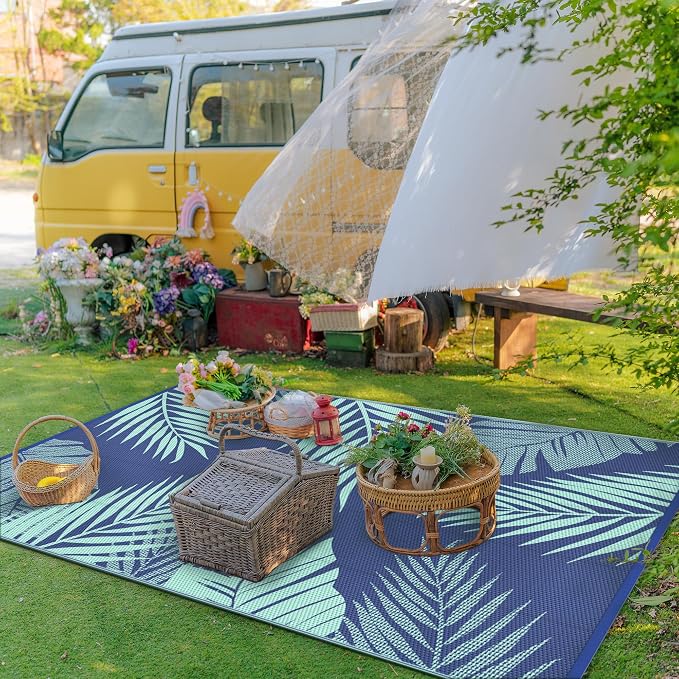 GENIMO Outdoor Rug 6' x 9' Waterproof - Image 3