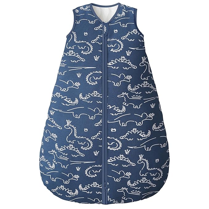 Yoofoss Baby Sleep Sack 18-24 Months, TOG 2.5 Baby Wearable Blanket with 2-Way Zipper, 100% Organic Cotton Fabric Winter Newborn Sleeping Sack, Warm Soft Comfy