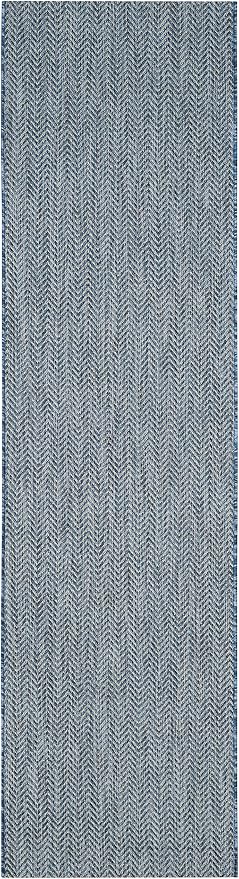 SAFAVIEH Outdoor Runner Rug 2'3"x22' by Unknown