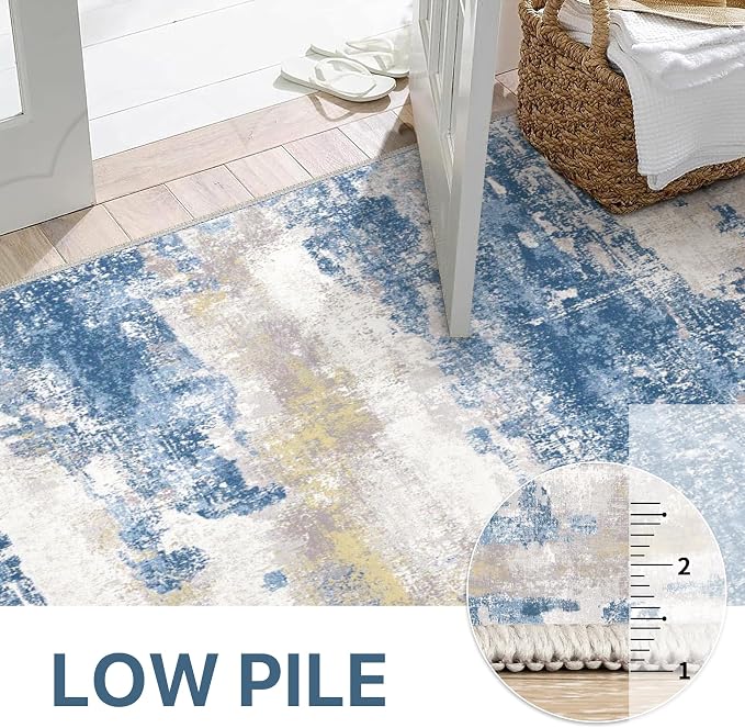 BEIMO Area Rugs 9x12 for Living Room Bedroom, Large Modern Abstract Machine - Image 10