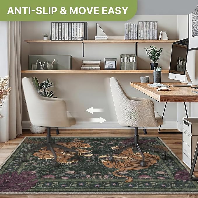 36"x48" Office Chair Mat for Hardwood Tile Floor, Under Desk Carpet Protector - Image 3