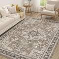 Vintage Living Room Area Rug 5x8 by COTILED