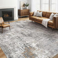 LOONGRUG 6x8 Area Rug Living Room: Washable Large Abstract Soft Stain Resistant by LOONGRUG