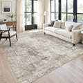 9x9 Square Area Rug Living Room – Washable Non-Slip Indoor Rug by ZHXXUJ