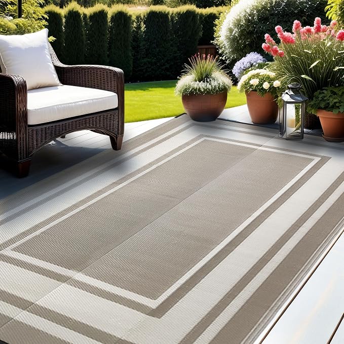 RURALITY Outdoor Rugs 8'x10' Waterproof - Image 6