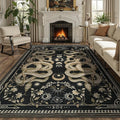 DCX Washable 4x6 Snake Rug, Soft Low Pile Carpet, Kid & Pet Friendly by DCXWashableRug