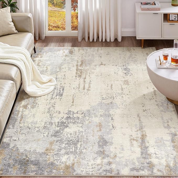 UERMEI 8x10 Washable Area Rug by UERMEI