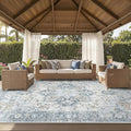 GENIMO Outdoor & Indoor Area Rug 10'x14', Waterproof, Non-Shedding, Easy by GENIMO