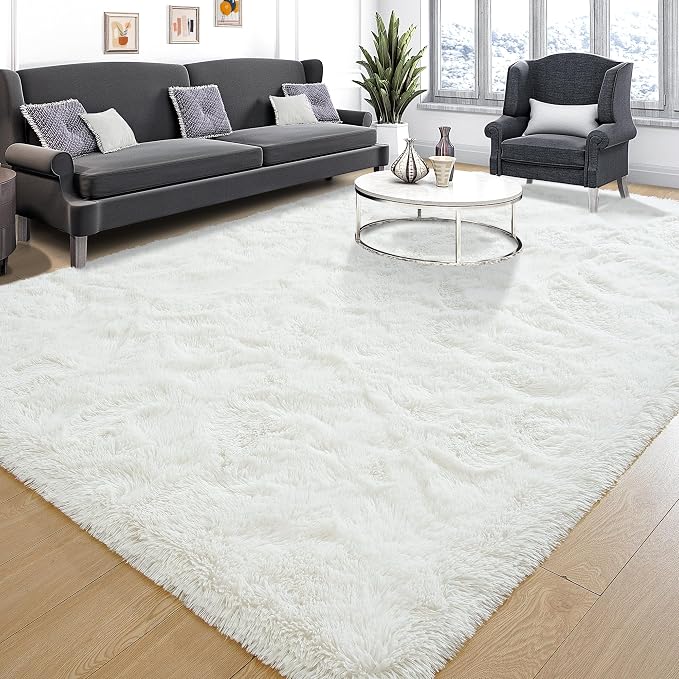 Tepook Area Rugs 9x12 for Living Room, Super Soft Fluffy Rugs for Bedroom - Image 2