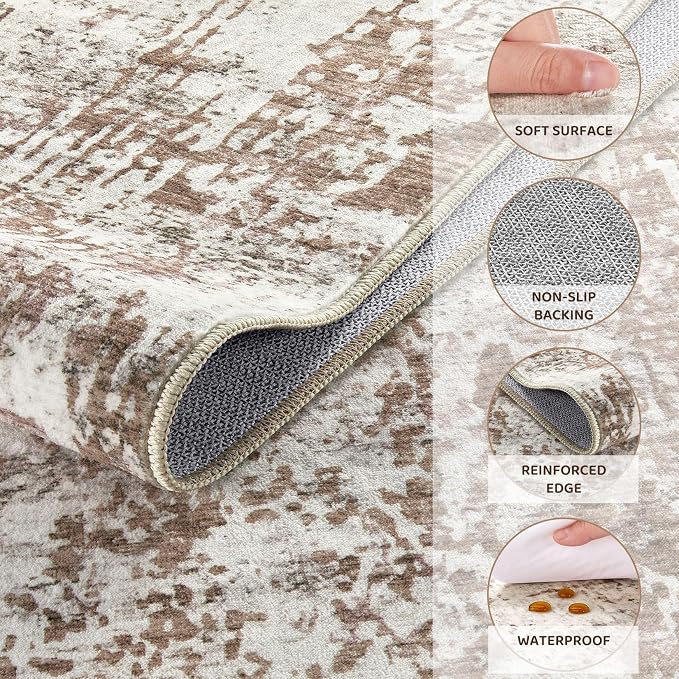 UERMEI 2x3 Area Rug Living Room Rugs - Image 7