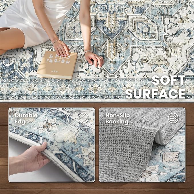 zesthome 9x12 Area Rugs-Washable Rug - Image 6