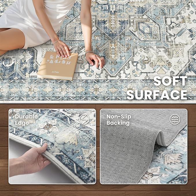 zesthome 10x12 Area Rugs-Washable Rug - Image 6