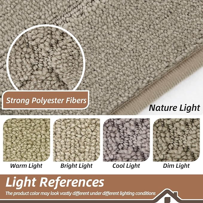 BEQHAUSE Dirt Trapper Door Mat 20" x 32", Doormat Non-Slip Entryway Rugs - Image 7