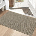 BEQHAUSE Dirt Trapper Door Mat 24" x 36", Non-Slip Washable Doormats Entrance by BEQHAUSE