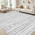 cotiled 10x14 Area Rugs Living Room Rug: Washable Boho Rugs by COTILED