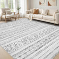 cotiled 10x12 Area Rugs Living Room Rug: Washable Boho Rugs by COTILED