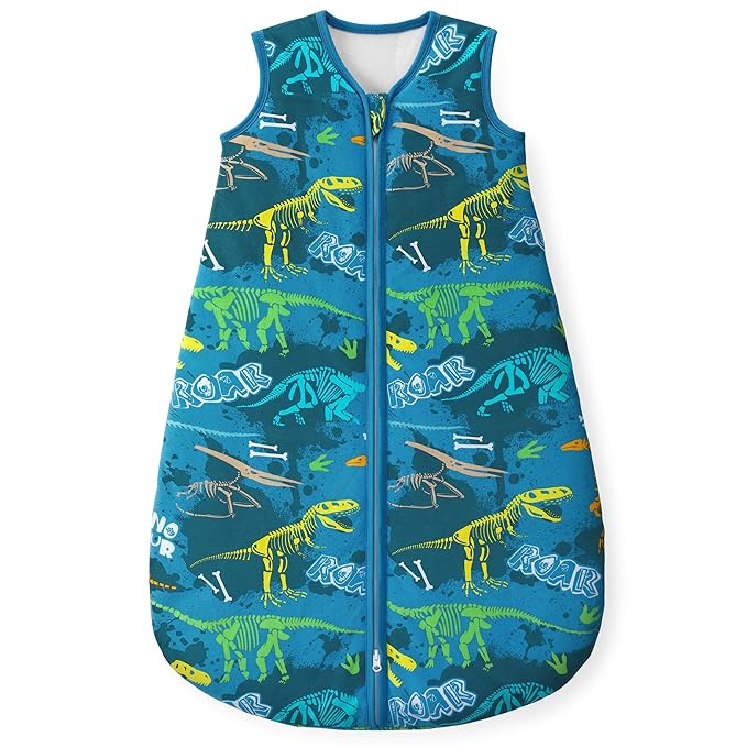 Yoofoss Baby Sleep Sack 12-18 Months, 1.5 Tog Baby Wearable Blanket with 2-Way Zipper, 100% Cotton Organic Fabric Winter Infant Sleeping Sack, Warm Soft Comfy