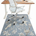 48"x60" Office Chair Mat for Hardwood Tile Floor, Under Desk Carpet Protector by BESBLEE
