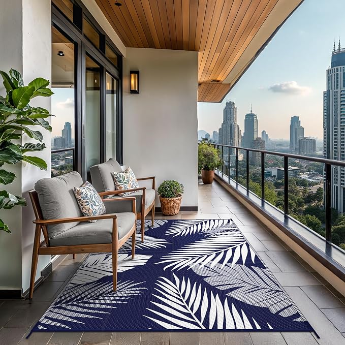 GENIMO Outdoor Rug 8' x 10' Waterproof - Image 4