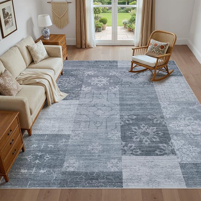 UERMEI 8x10 Area Rug for Living Room - Image 5