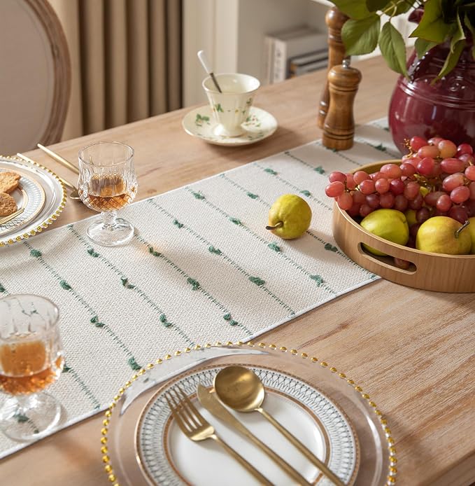 Caflife Boho Table Runner 108 Inchs Long - Image 2