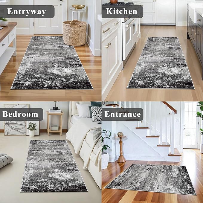 3x5 Washable Entryway Rug – Non-Slip Rubber Backed Small Area Rug - Image 6