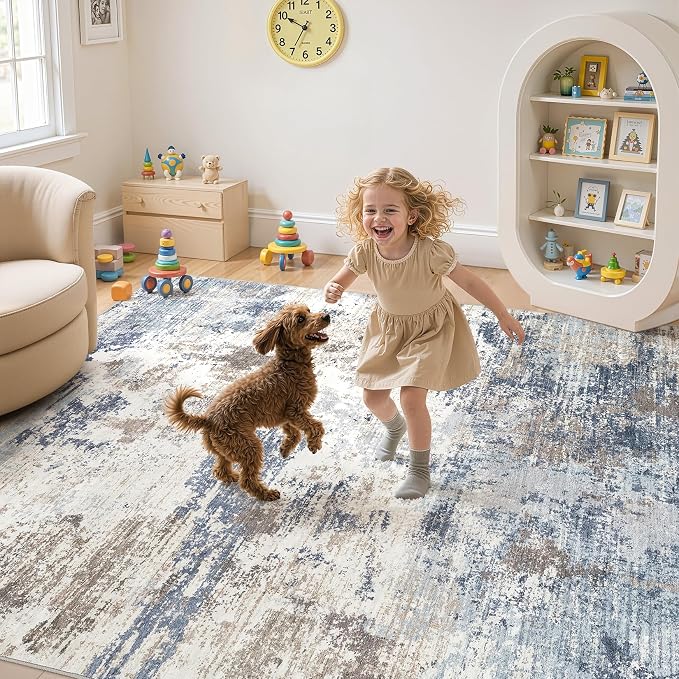 UERMEI 6x9 Area Rug Living Room Rugs - Image 3