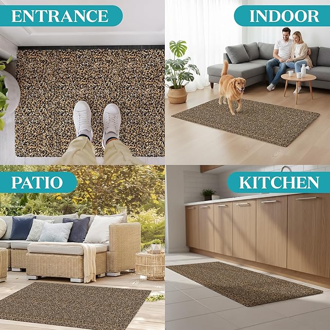 Premium Microfiber Indoor Door Mat – 20"x30" Washable Entry Mat, Waterproof - Image 6