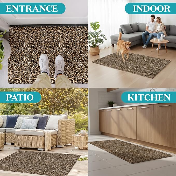 Premium Microfiber Indoor Door Mat – 36"x72" Washable Entry Mat, Waterproof - Image 6