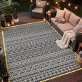 MontVoo-Outdoor Rug Carpet 9x12 ft by MontVoo