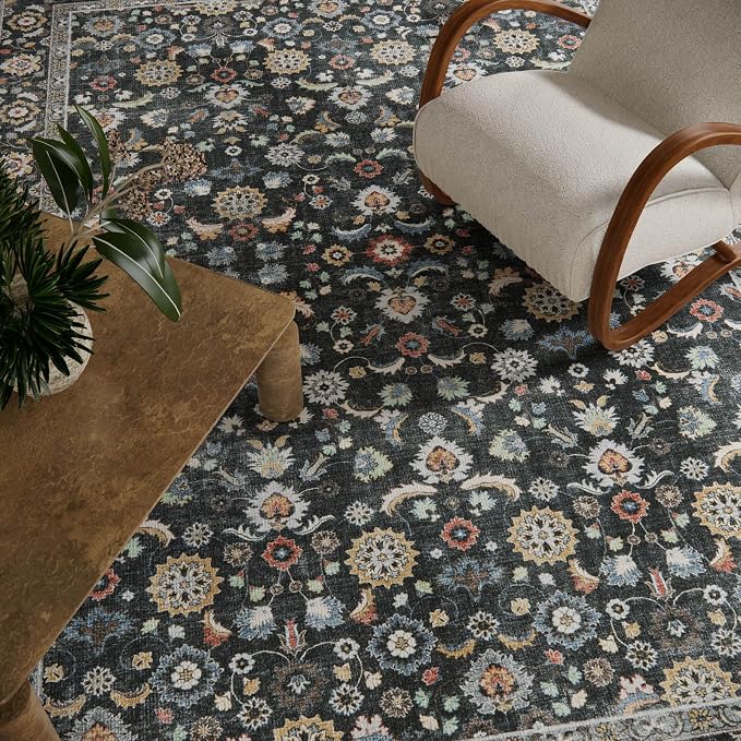 Washable Runners for Hallways Kitchen Rug: 2'x6' Runner Rugs Stain Resistant - Image 3