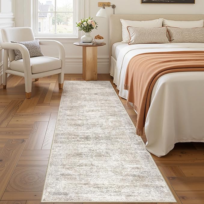 2x7 Runner Rug Non Slip, Thin Entryway Washable Rug - Image 3