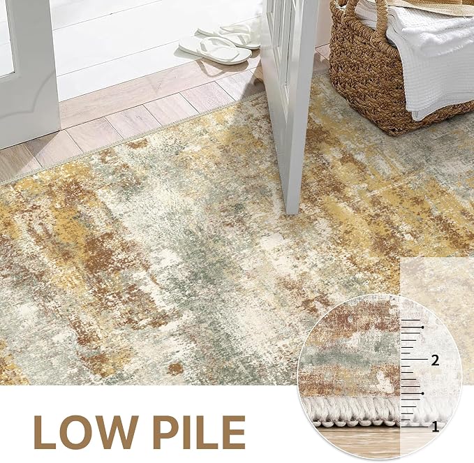 BEIMO Area Rugs 10x14 for Living Room Bedroom, Modern Abstract Machine Washable - Image 9
