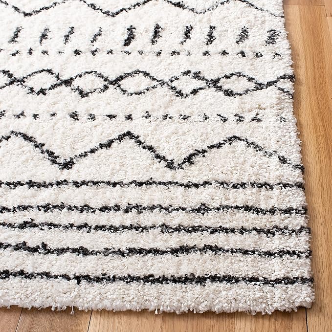SAFAVIEH Arizona Shag Collection Runner Rug - Image 5