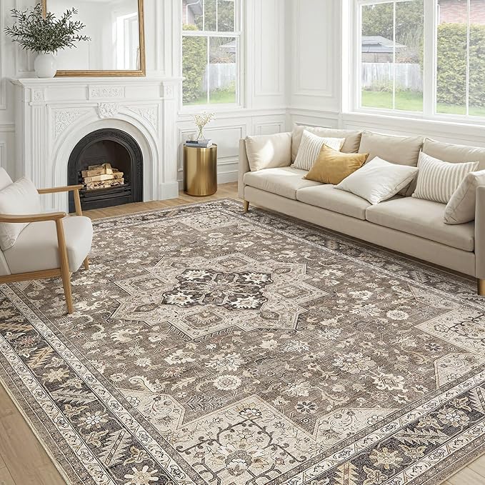 Vintage Living Room Area Rug 7x10 by COTILED