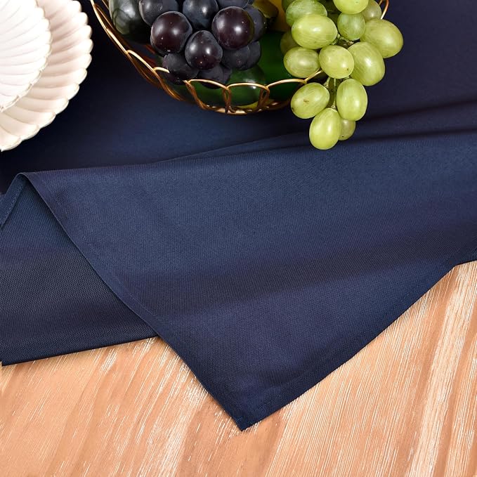 MEANMOY Navy Blue Table Runner 36 Inches Long Waterproof Table Runners | - Image 5