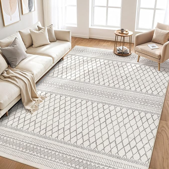 cotiled 6x9 Area Rugs Living Room Rug: Washable Boho Rugs - Image 6