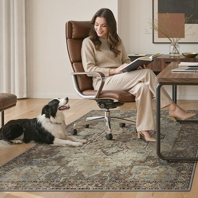 36"x48" Office Chair Mat for Hardwood Tile Floor, Under Desk Carpet Protector - Image 7