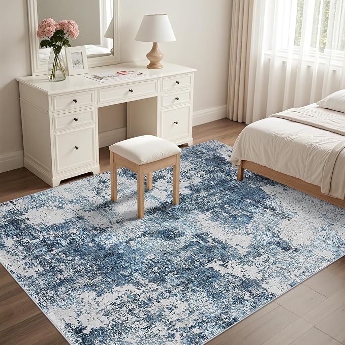 Washable Rug 6x9 Area Rugs: Soft Large Living Room Rug - Image 4