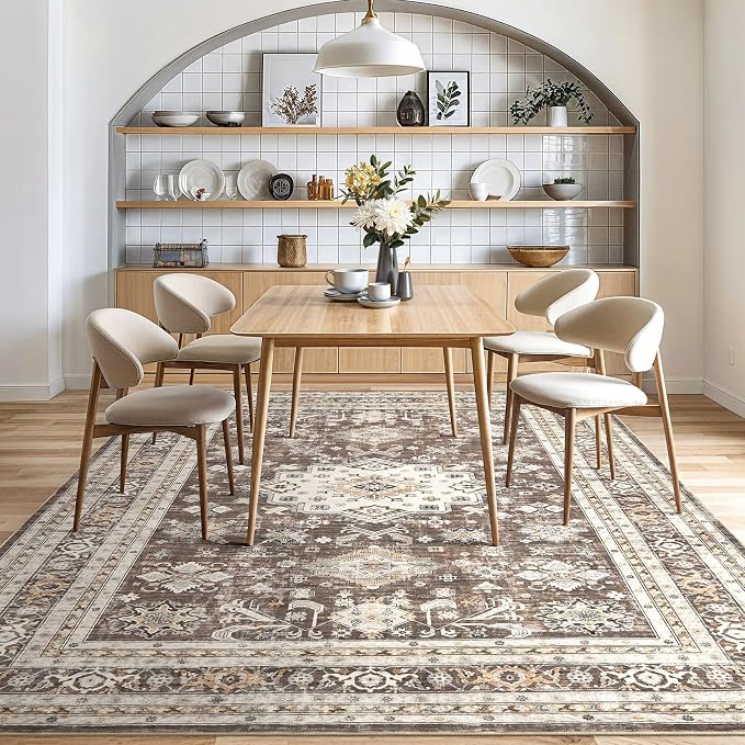 Vintage Living Room Area Rug 10x14 - Image 8