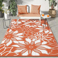 GENIMO Outdoor Rug Waterproof for Patio Decor, Large Area Rugs Mats for RV by GENIMO