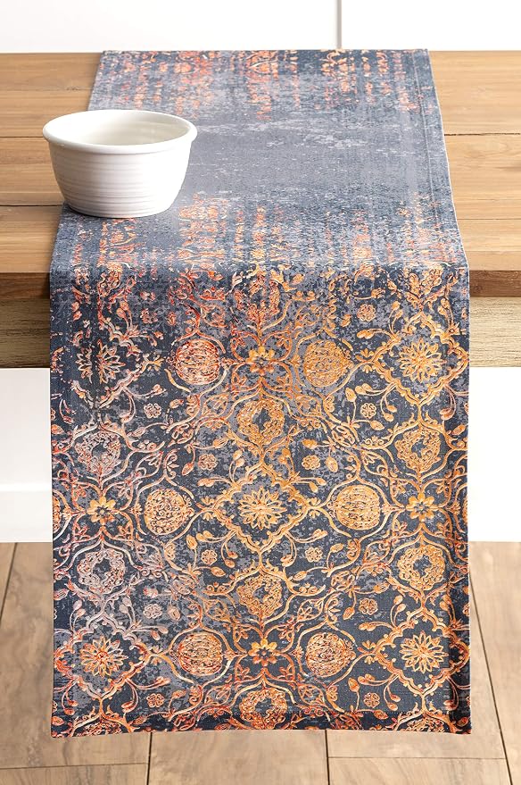 Maison d' Hermine Table Runner 100% Cotton 14.50" x 72" | Table Runners 72 - Image 9