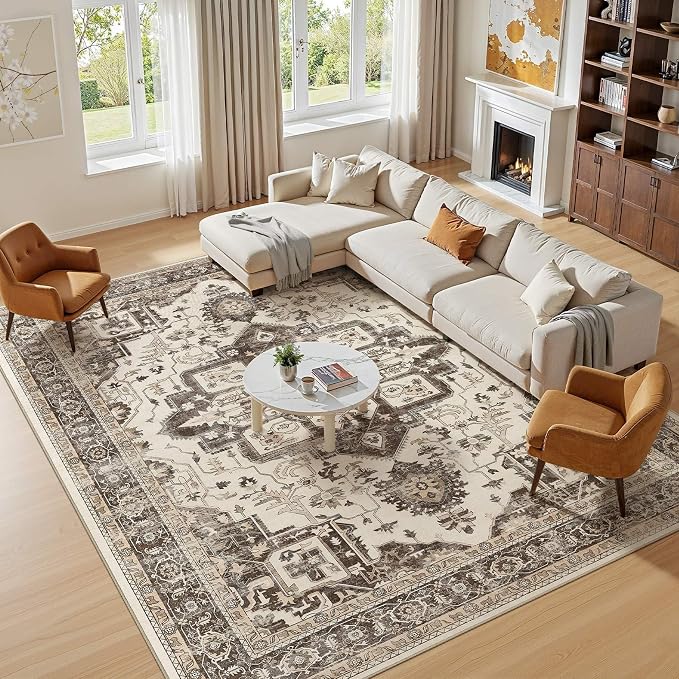 Washable 6x9 Area Rug for Living Room - Image 6