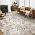 5x8 Area Rugs Living Room: Washable Large Abstract Soft Rug Stain Resistant by LOONGRUG