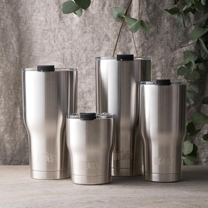 Beast 10 oz Tumbler Stainless Steel Vacuum Insulated Coffee Ice Cup Double Wall - Image 5