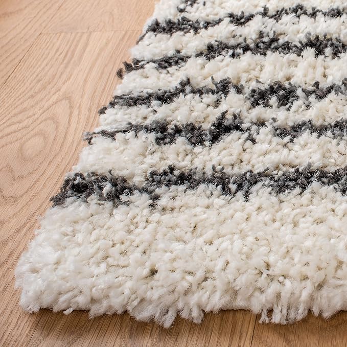 SAFAVIEH Arizona Shag Collection Runner Rug - Image 4