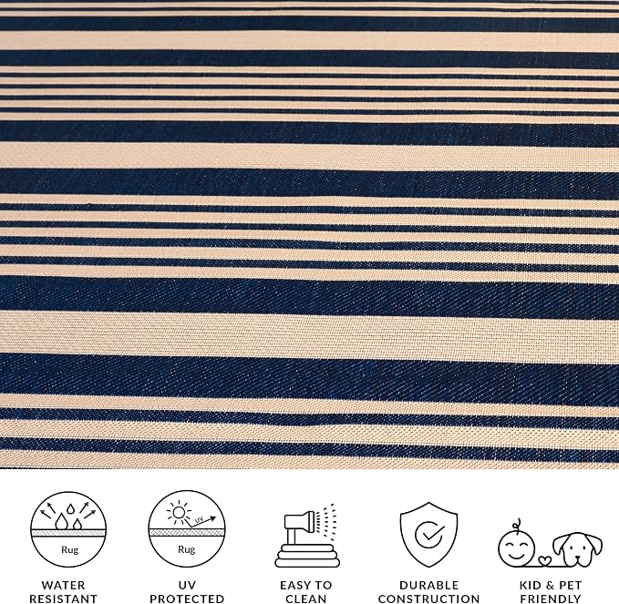 SAFAVIEH Washable Rug Outdoor Courtyard Collection - Image 8