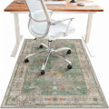 48"x60" Office Chair Mat for Hardwood Tile Floor, Under Desk Carpet Protector by BESBLEE