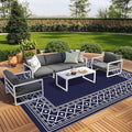 GENIMO Outdoor Rug Waterproof for Patio Decor, Outside Area Mat for Rv by GENIMO