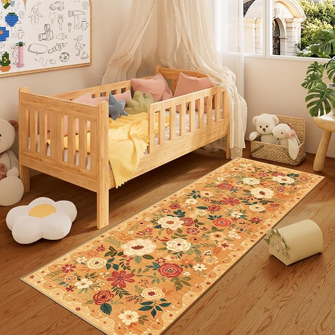 DUKINO 2x6 Runner Rug for Hallway, Washable Kitchen Runner Rug - Image 4